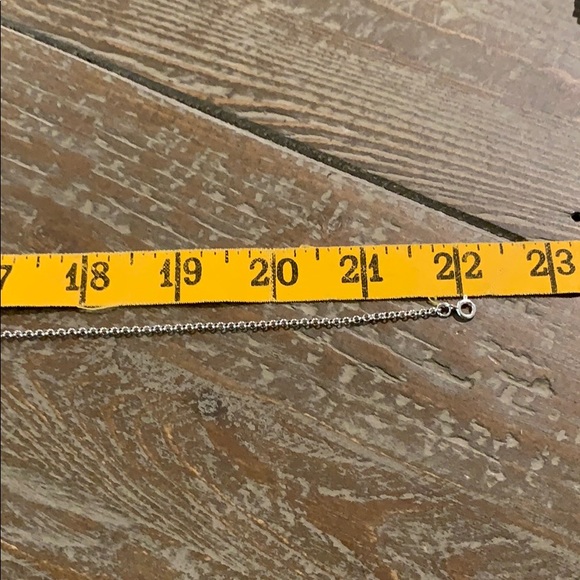 VINTAGE CHANEL Coin Silver Pendant Choker Necklace - Picture 7 of 7